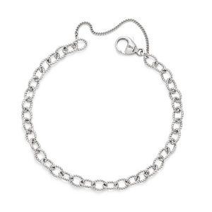 James Avery Twisted Wire Cable Charm Bracelet